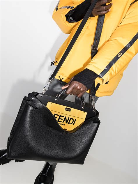 fendi peekaboo black bag